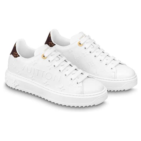 louis vuitton white time out sneakers|timeout sneakers.